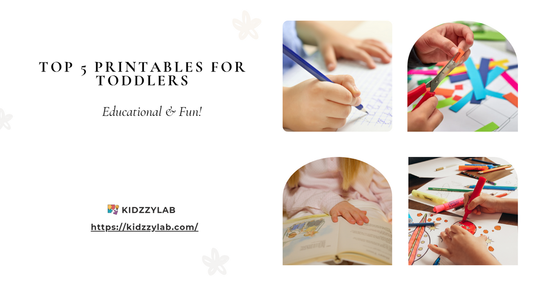 5 Best Printable Activities for Toddlers