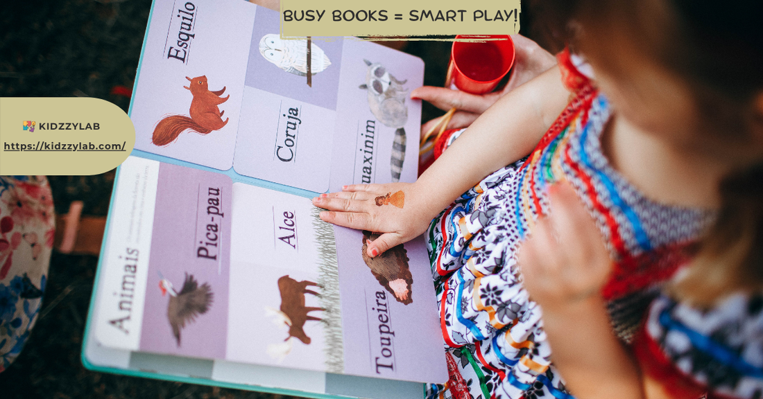 How Busy Books Help Kids Learn Independently