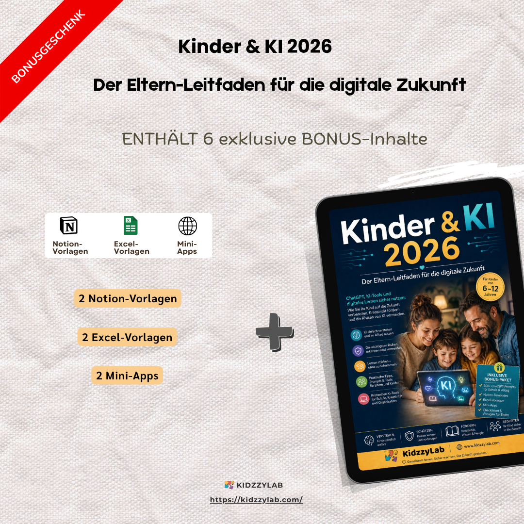 KI & Kinder 2026 + 6 EXKLUSIVE BONUSSE